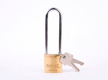 Imagen de Candado Papaiz 30 Mm Arco Largo