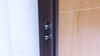 Imagen de Puerta blindada europea Padilla DAS. Interior liso castaño, exterior roble ranurado