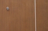 Imagen de Puerta blindada europea DAS . Interior liso palisandro, exterior palisandro