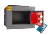 Imagen de Cofre De Seguridad De Embutir Con Llave Technomax SO/1