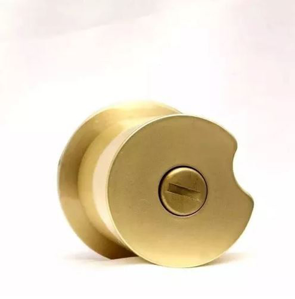 Imagen de Pomo Tesa Luna con llave Bronce