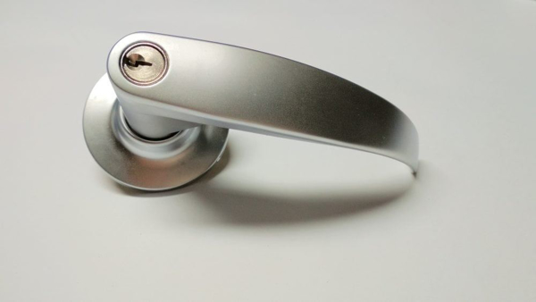 Imagen de Manija Tesa Granada con llave Niquelado