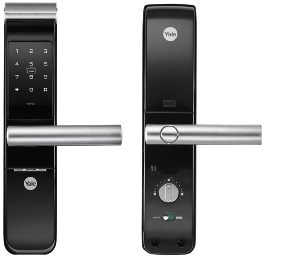 Imagen de Cerradura digital Yale YMF30, apertura por clave o tarjeta.