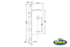 Imagen de Cerradura Star 510 Shz