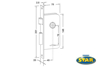 Imagen de Cerradura Star 603hz