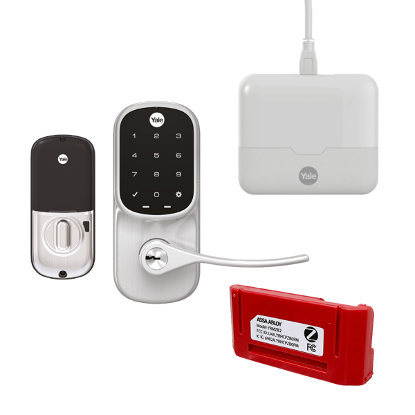Imagen de Kit Yale Hub + Cerrojo Digital Yale YRL226
