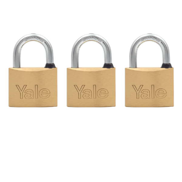 Imagen de Candado Yale 110 40mm X 3 unidades igualados