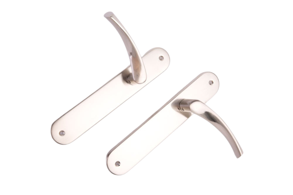 Imagen de Manija con placa STOP (curva)