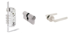Imagen de Cerradura Yale Kit Milán manijas + cerradura + cilindro