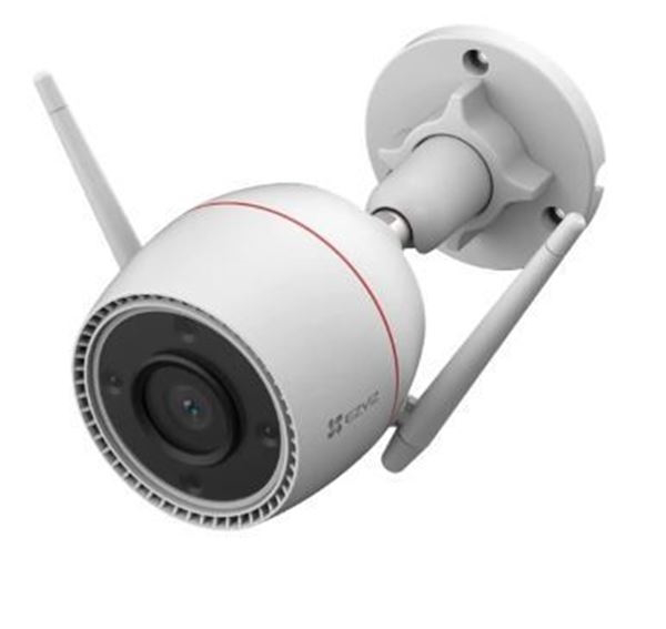 Imagen de EZVIZ BULLET IP WIFI H3c (ROJO) | 3MP (2K)/4mm | COLOR NOCTURNO | DEFENSA ACTIVA