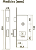 Imagen de Cerradura Yale 9214 A